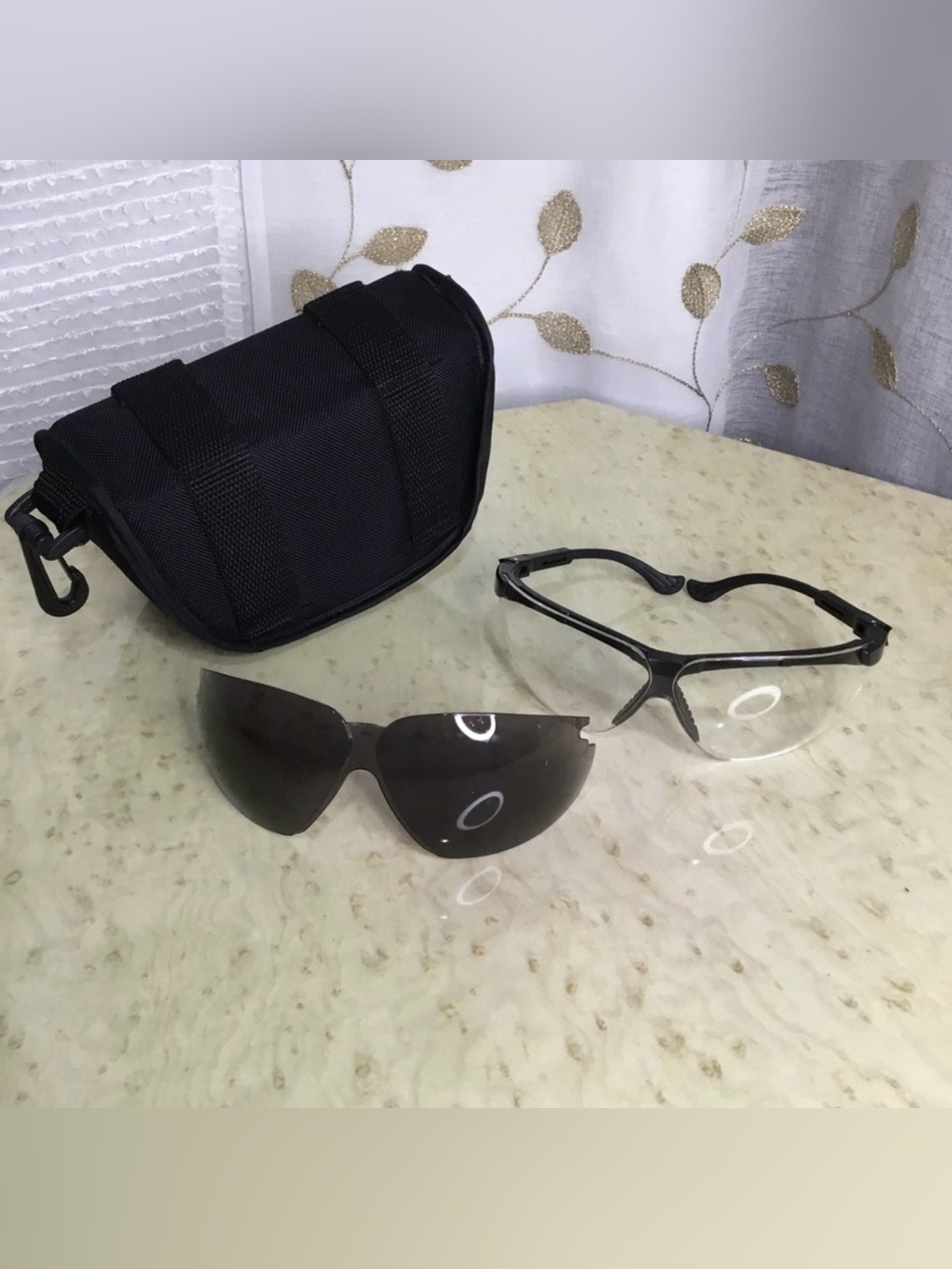 Uvex Military Eyewear and case
